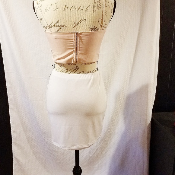 NWT  Leith white bodycon mini skirt !!! - Picture 6 of 8